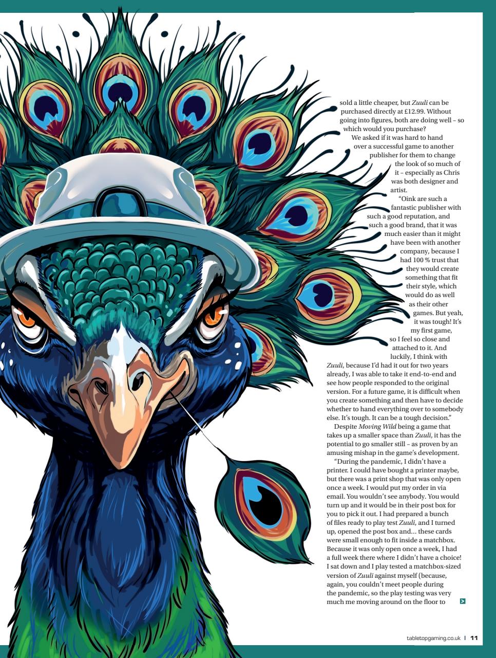 Tabletop Gaming Preview Pages