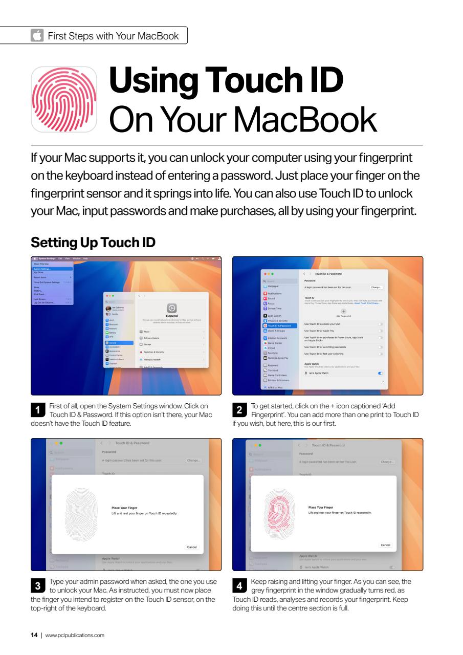 MacBook & macOS The Complete Manual Preview Pages