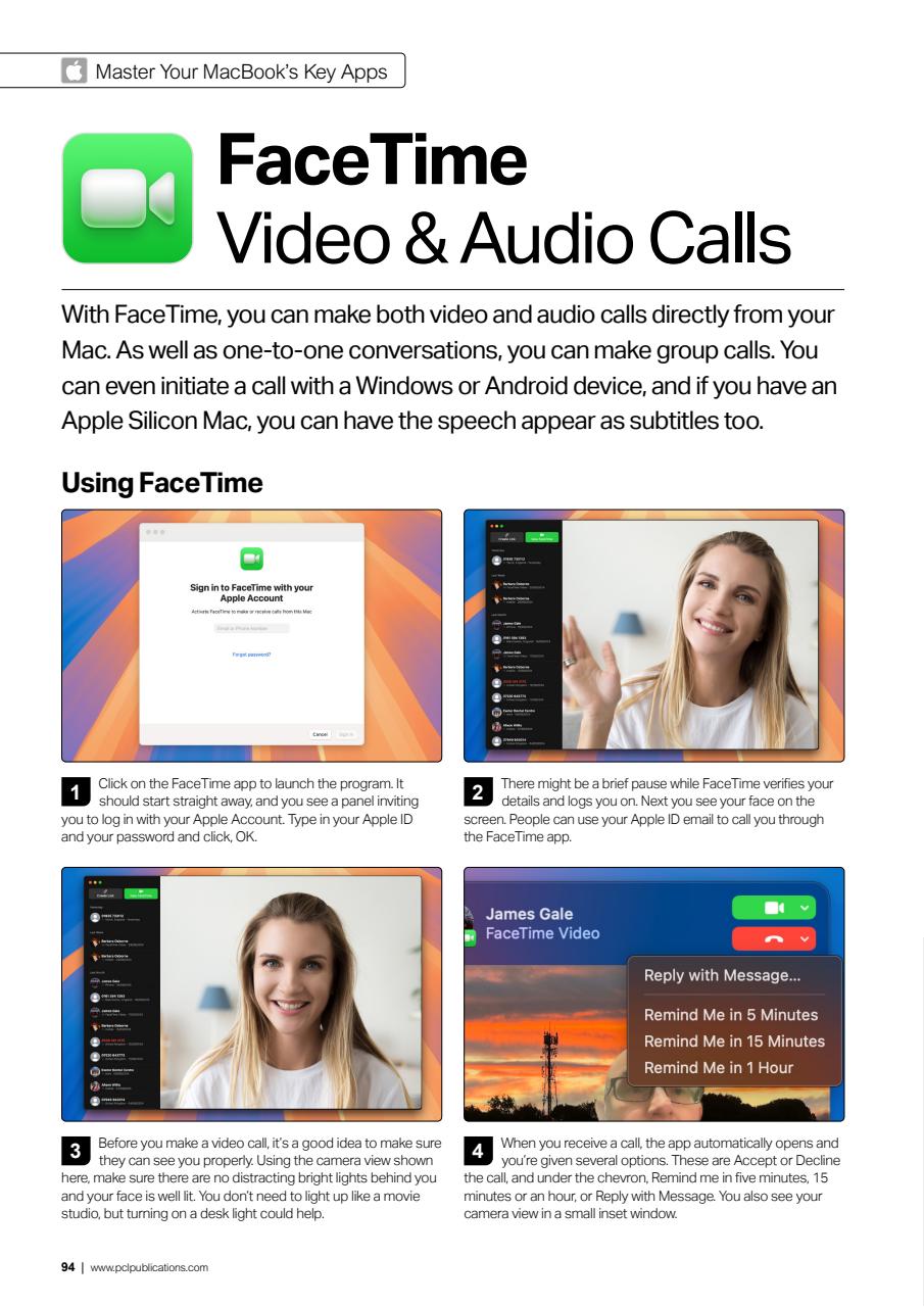 MacBook & macOS The Complete Manual Preview Pages