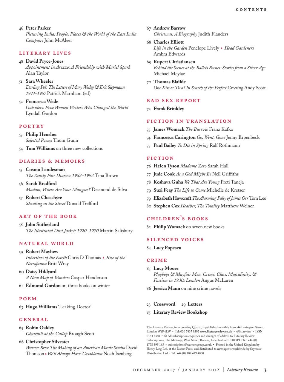 Literary Review Preview Pages