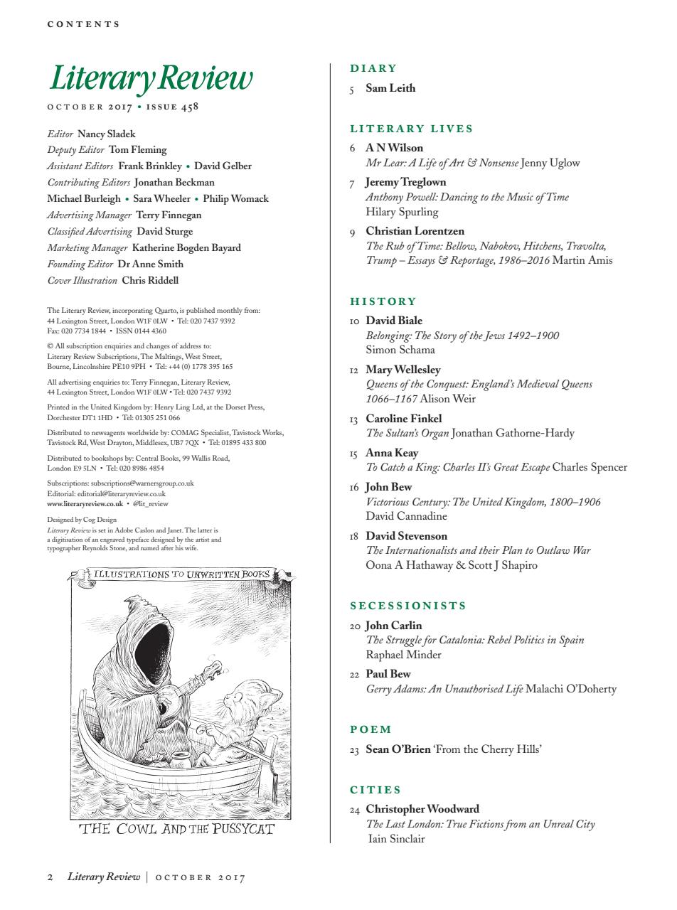Literary Review Preview Pages
