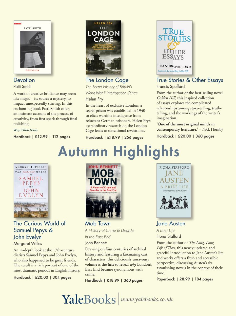 Literary Review Preview Pages