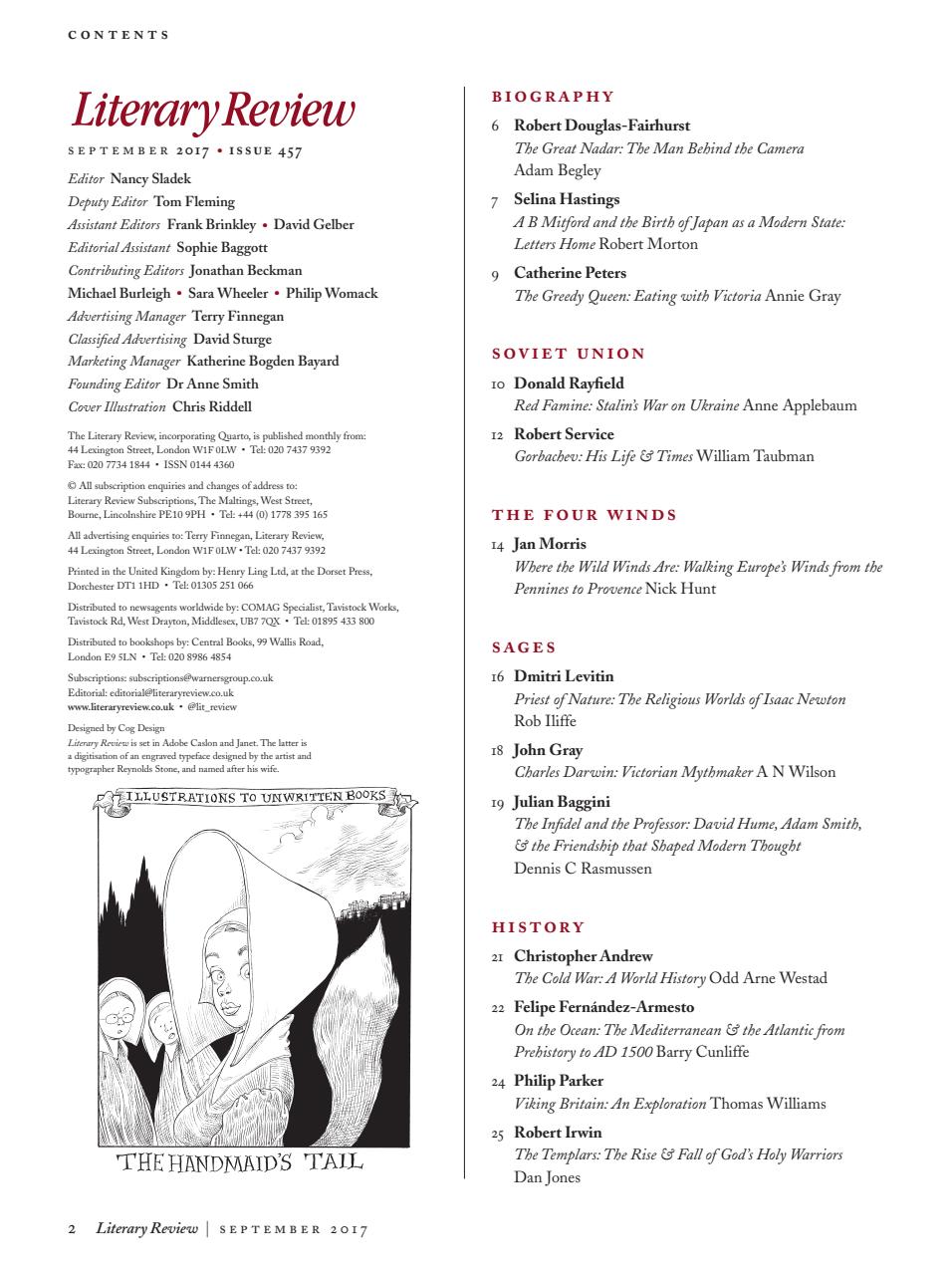 Literary Review Preview Pages