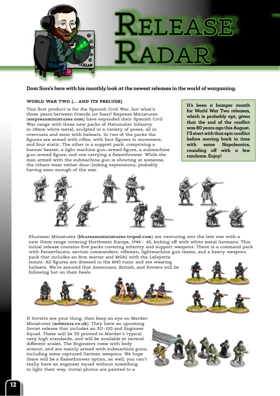 Wargames Illustrated Preview Pages