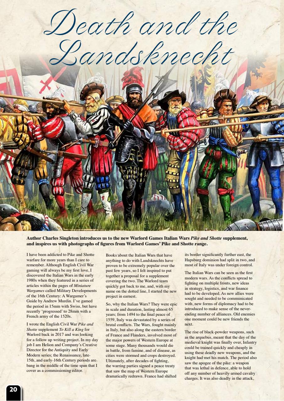 Wargames Illustrated Preview Pages