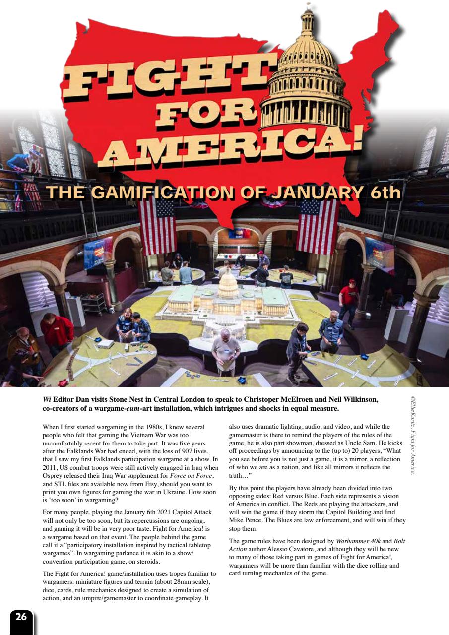 Wargames Illustrated Preview Pages