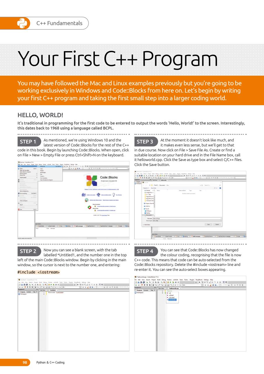 Python & C++ The Complete Manual Preview Pages