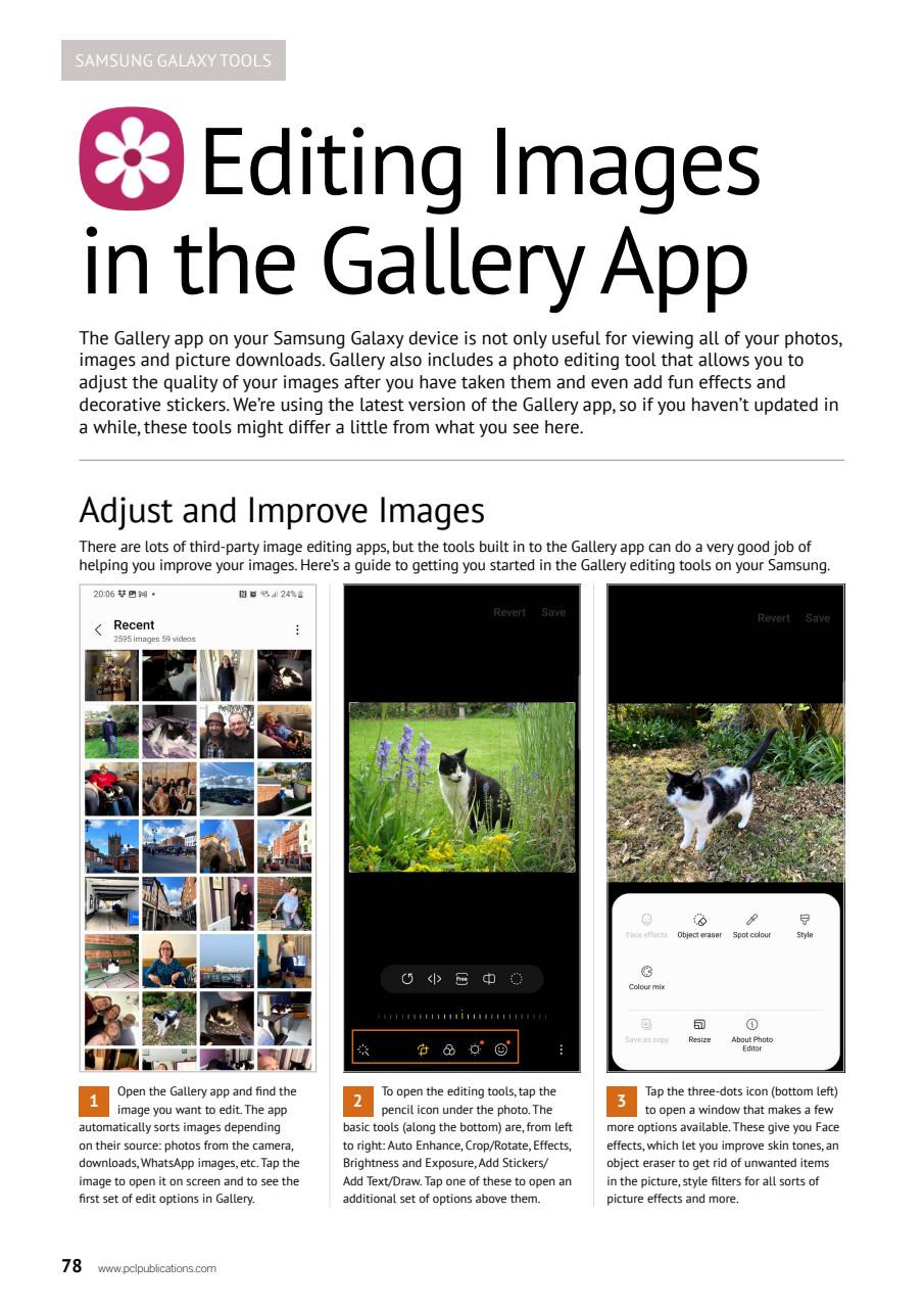 Samsung Galaxy The Complete Manual Preview Pages