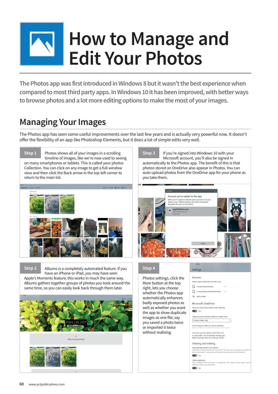 Windows 10 The Complete Manual Preview Pages