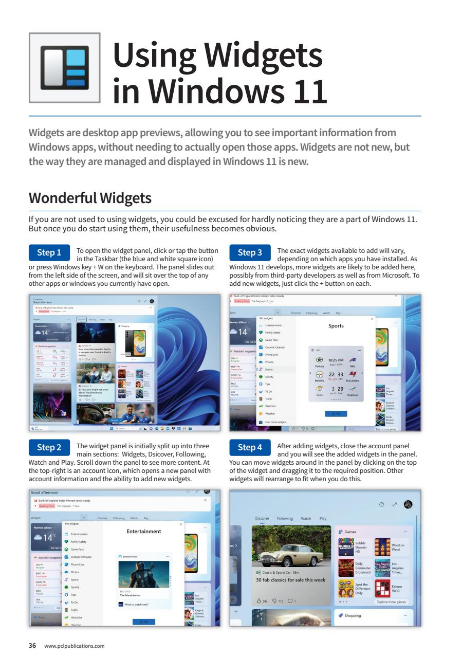 Windows 11 The Complete Manual Preview Pages