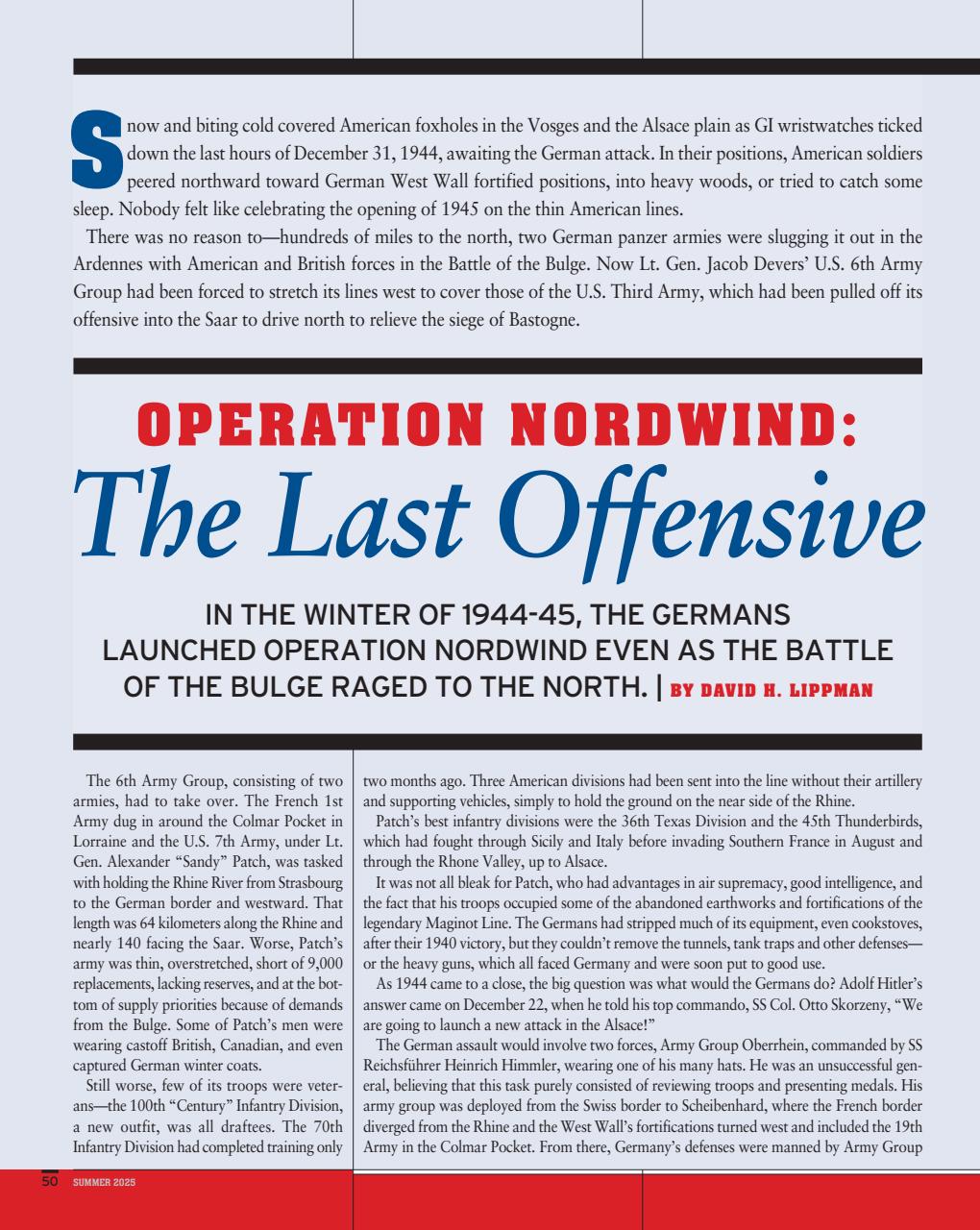 WW2 History Magazine Preview Pages