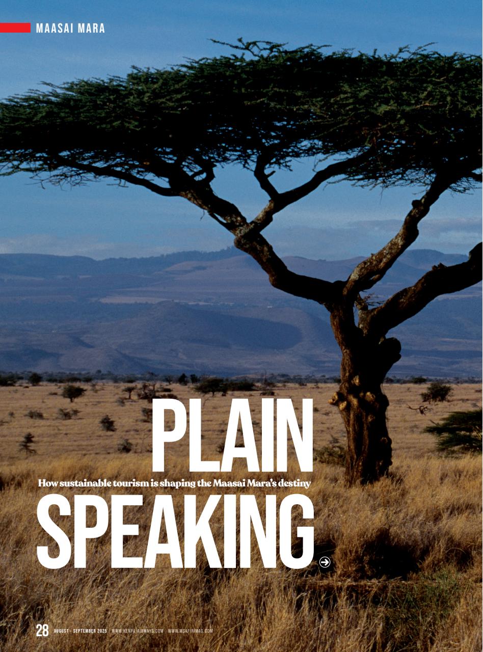 MSAFIRI – Kenya Airways Inflight Preview Pages