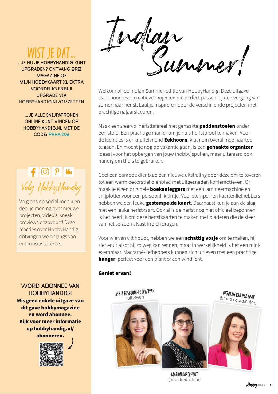 HobbyHandig Preview Pages