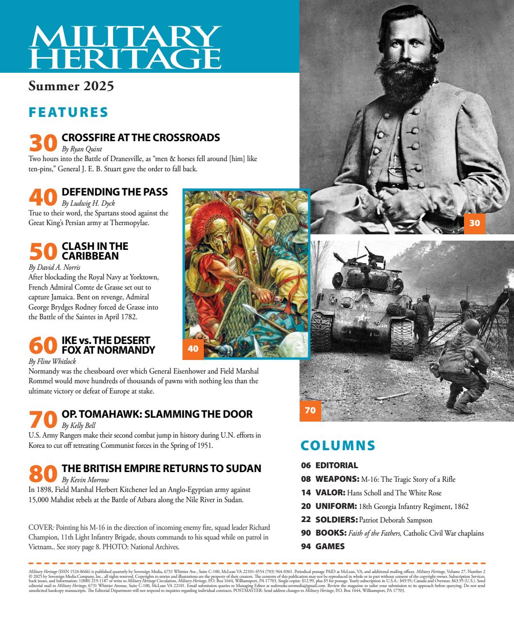 Military Heritage Preview Pages