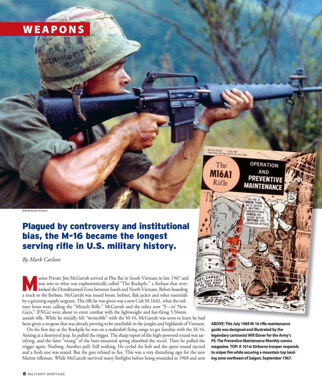 Military Heritage Preview Pages
