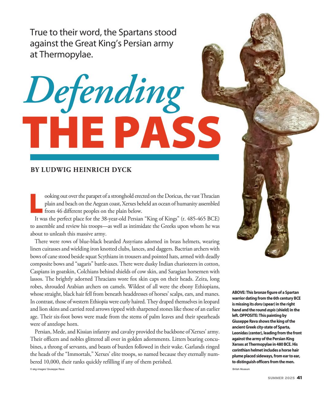 Military Heritage Preview Pages