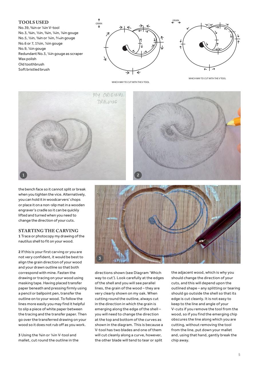 Woodcarving Preview Pages