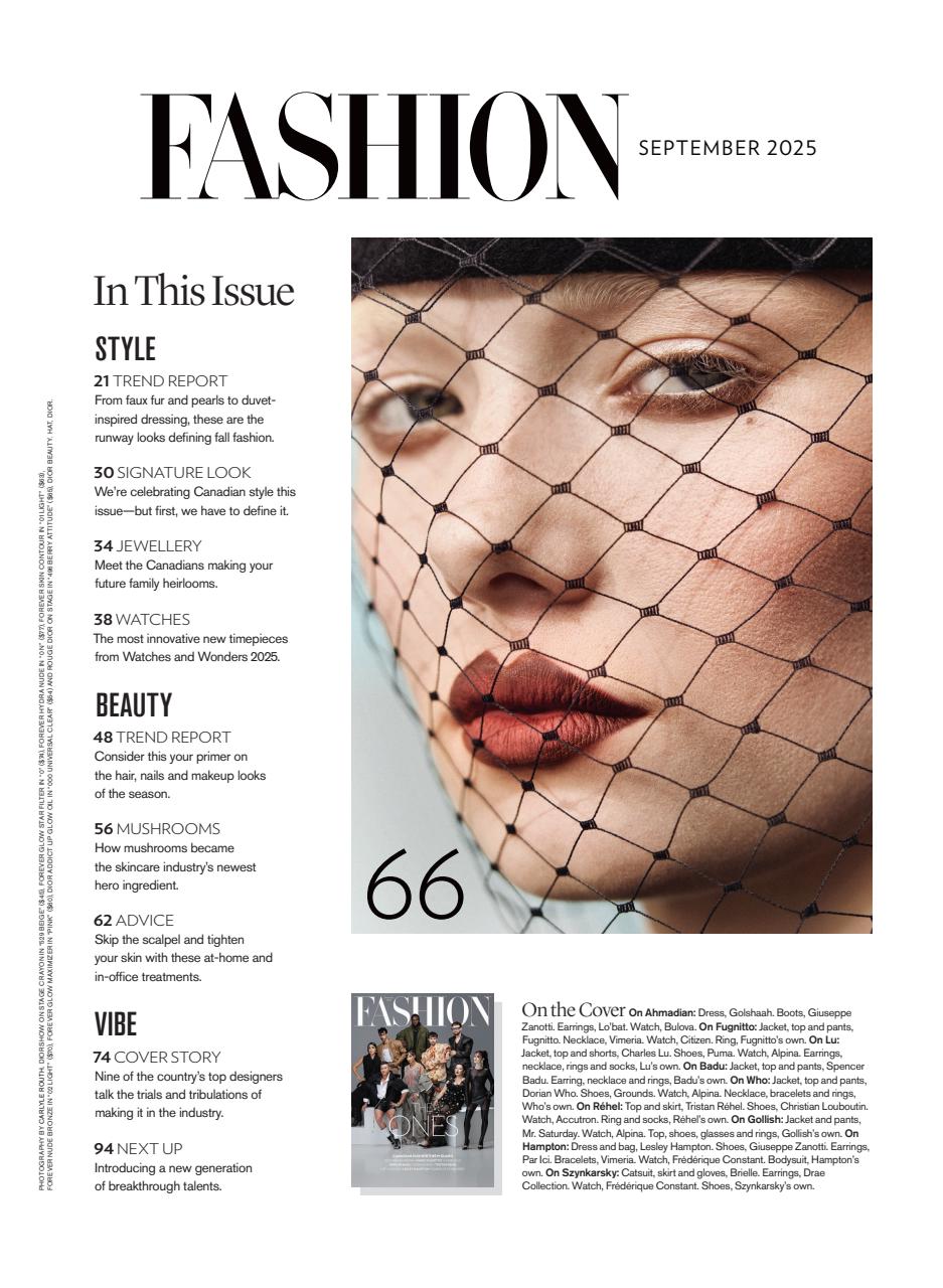 Fashion Magazine Preview Pages