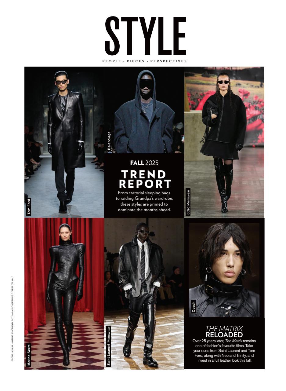 Fashion Magazine Preview Pages