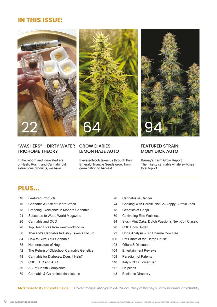 Weed World Preview Pages