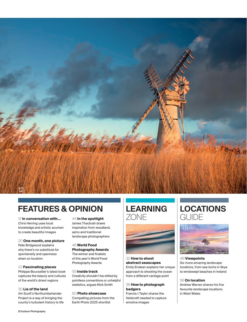 Outdoor Photography Preview Pages