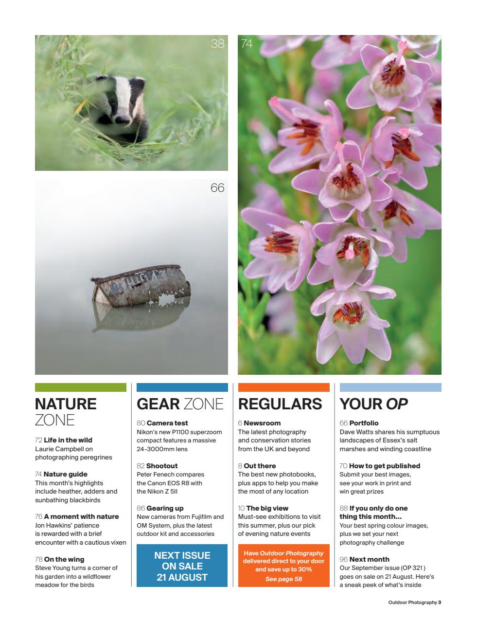 Outdoor Photography Preview Pages