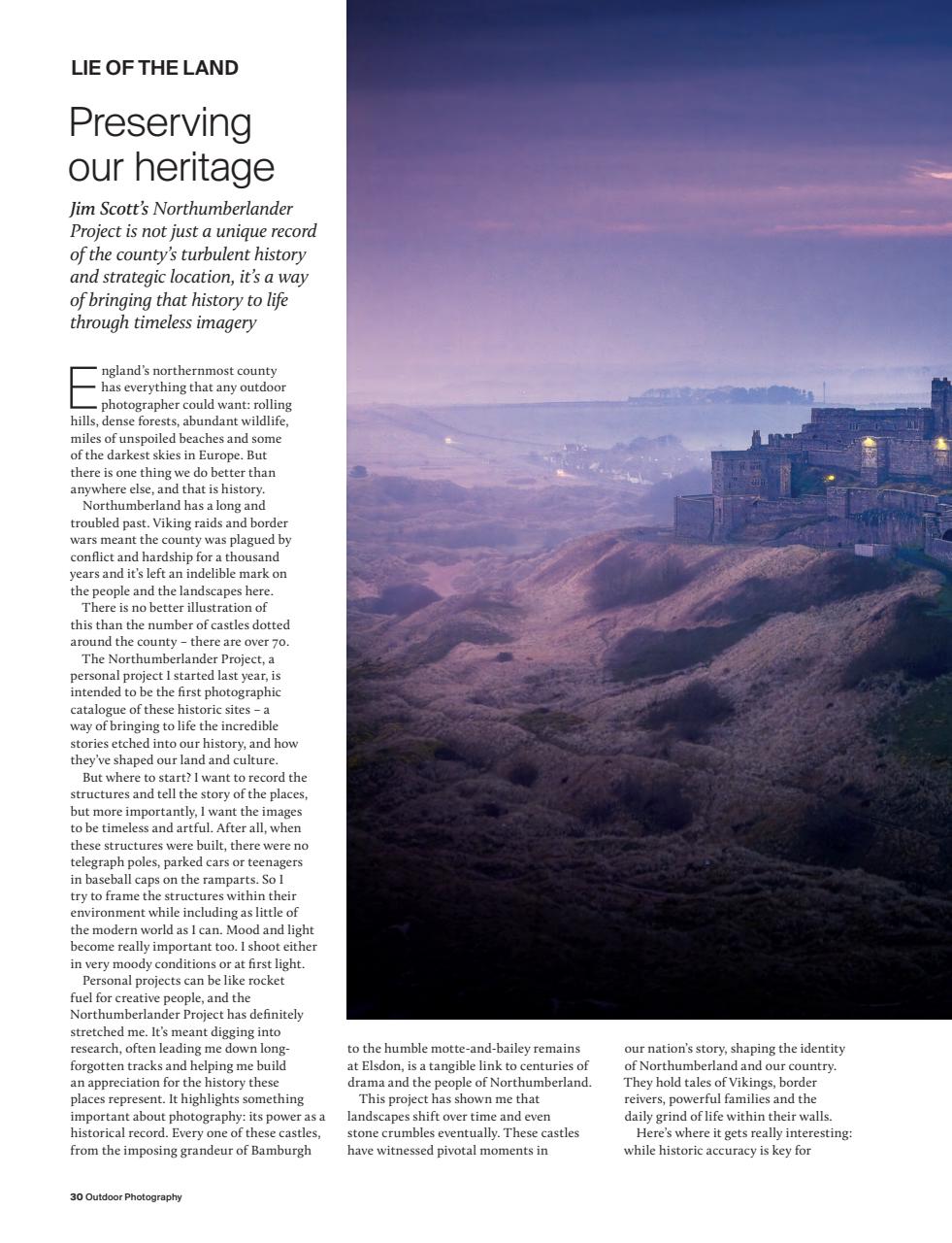 Outdoor Photography Preview Pages