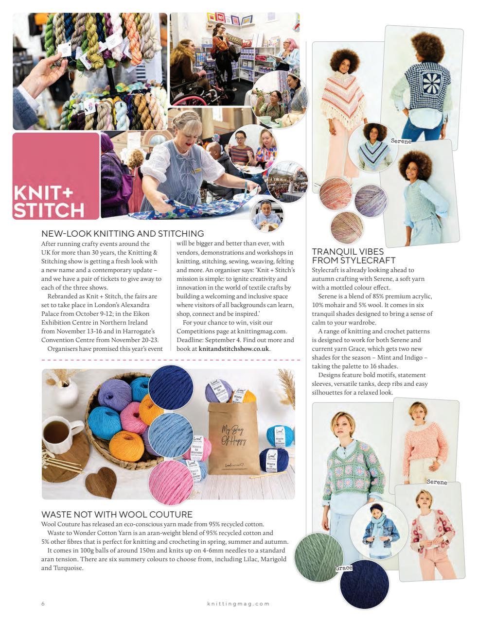 Knitting Preview Pages