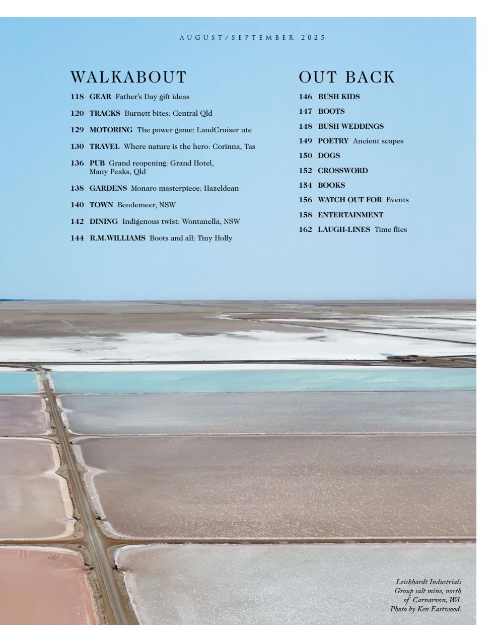 OUTBACK Magazine Preview Pages