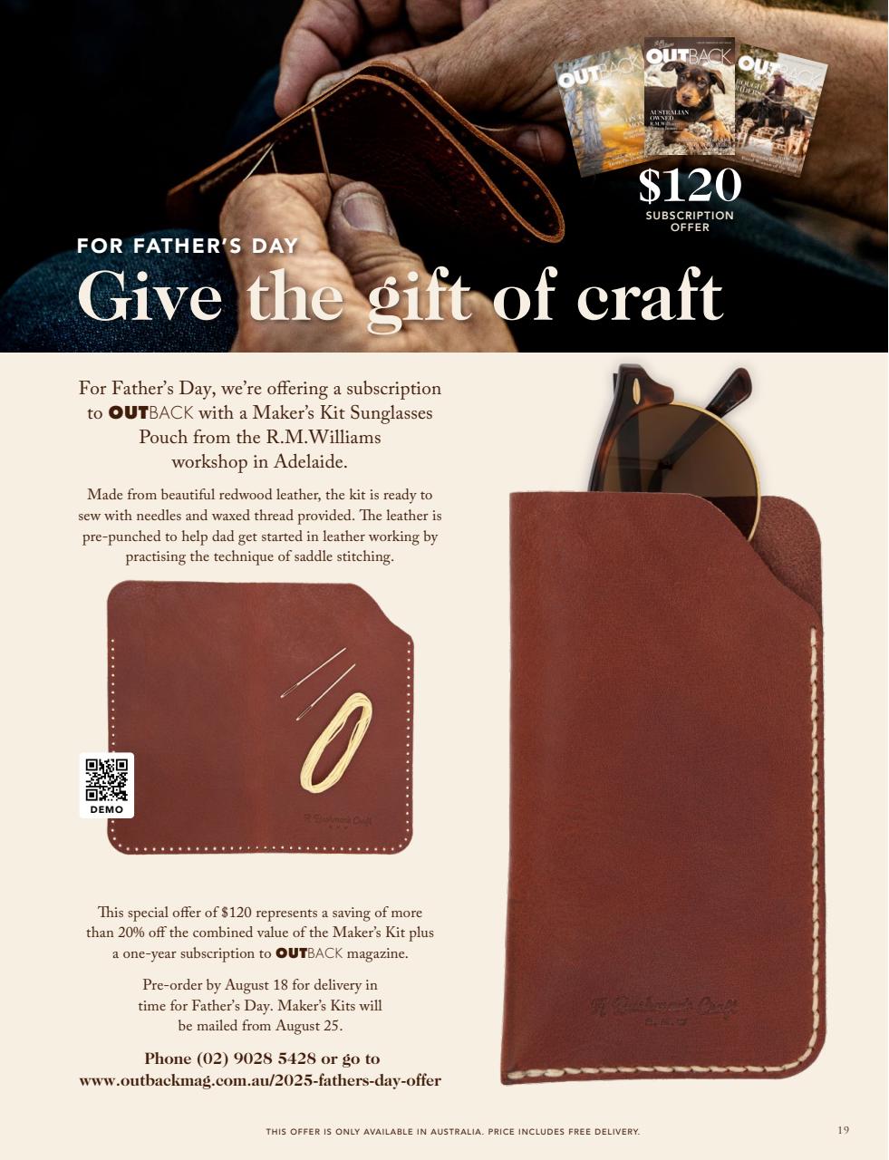 OUTBACK Magazine Preview Pages