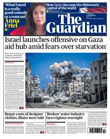 Tuesday, 22 July 2025 issue Tuesday, 22 July 2025