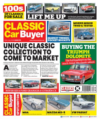 Classic Car Buyer issue 23-Jul-25
