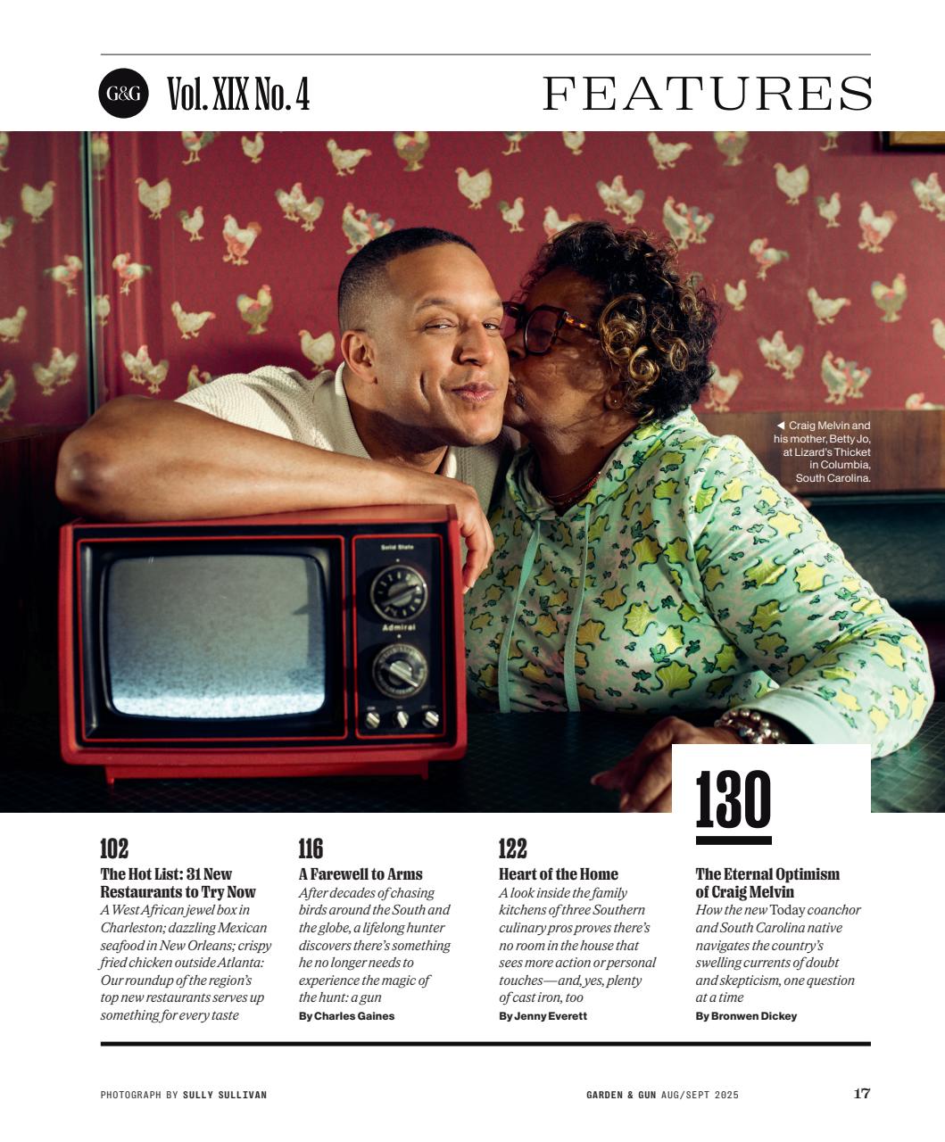 Garden and Gun Magazine Preview Pages