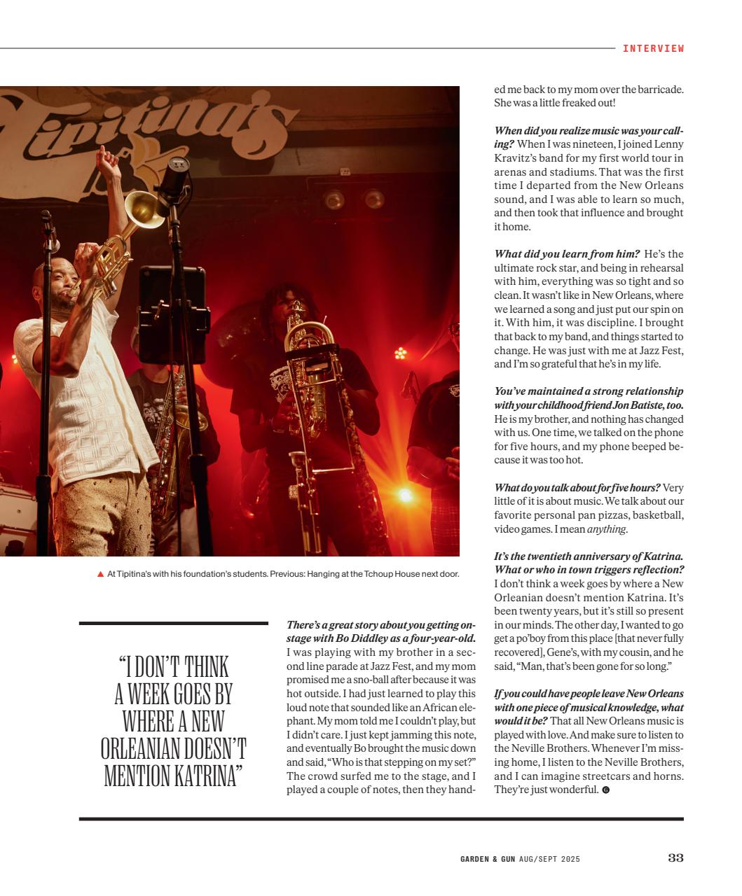 Garden and Gun Magazine Preview Pages