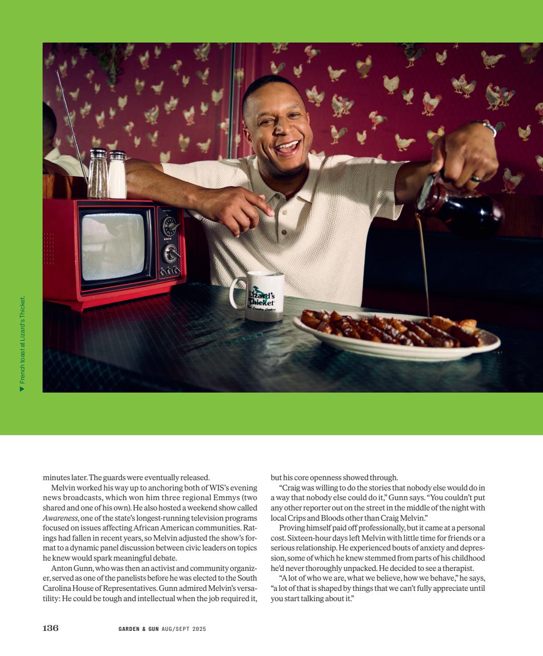 Garden and Gun Magazine Preview Pages