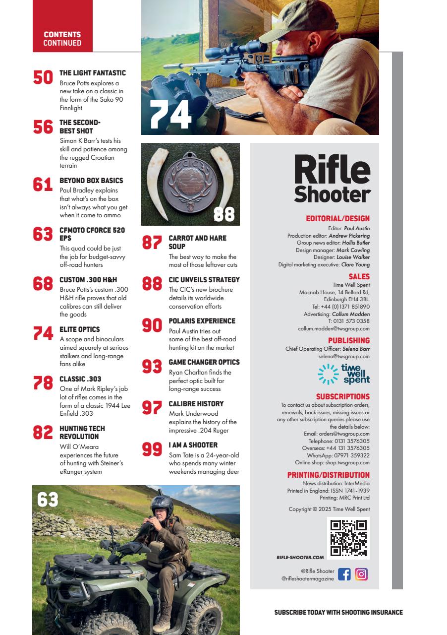 Rifle Shooter Preview Pages