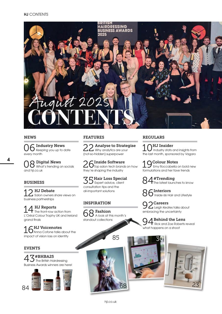 Hairdressers Journal Preview Pages