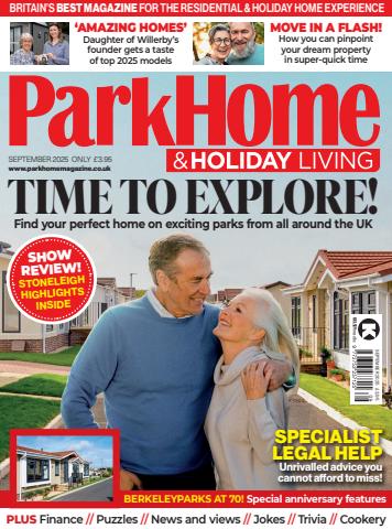 Park Home & Holiday Living issue Sep-2025