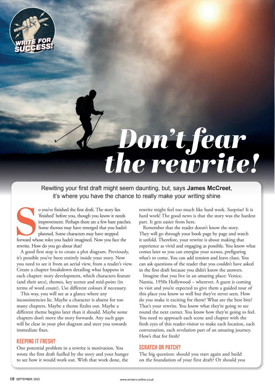 Writing Magazine Preview Pages