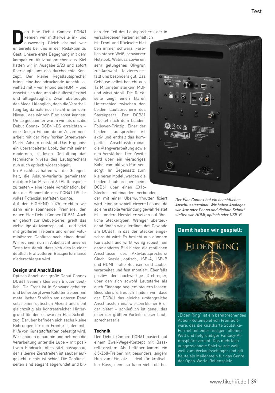 Audio Test Preview Pages