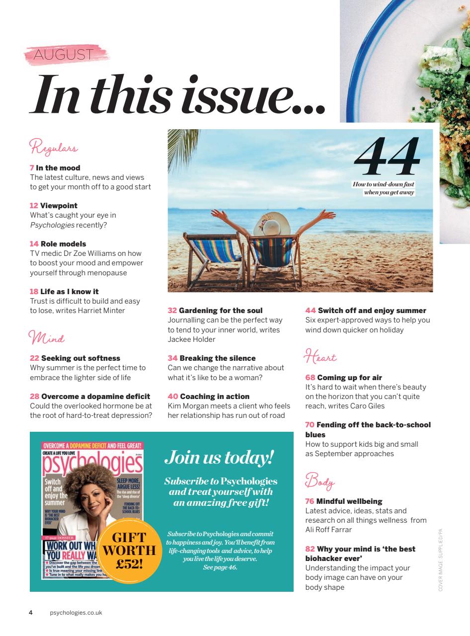Psychologies Preview Pages