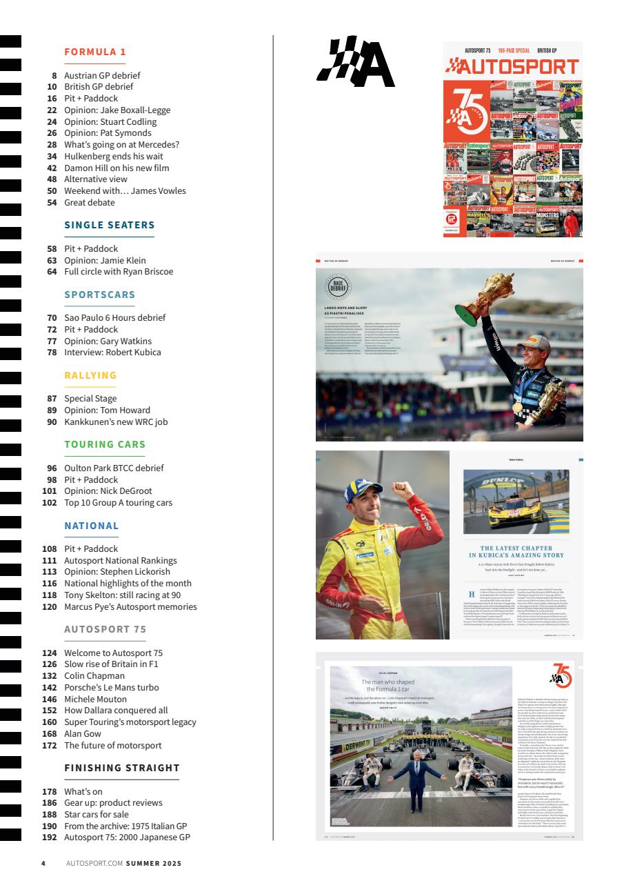 Autosport Preview Pages