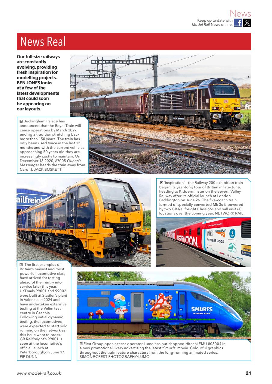 Model Rail Preview Pages