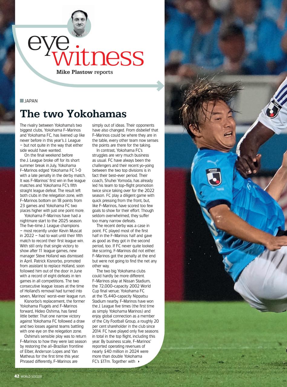 World Soccer Preview Pages