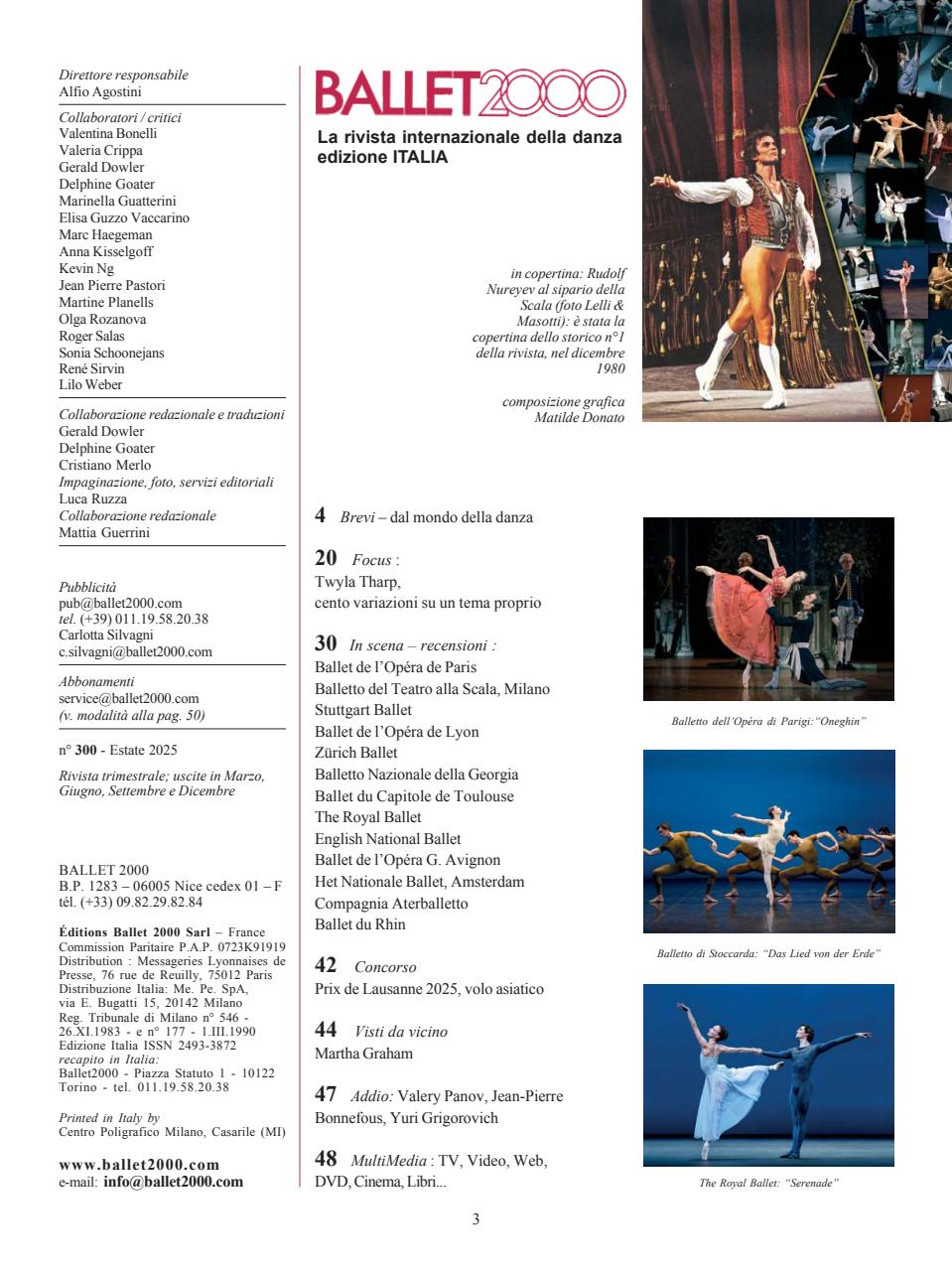 BALLET2000 Edizione Italia Preview Pages