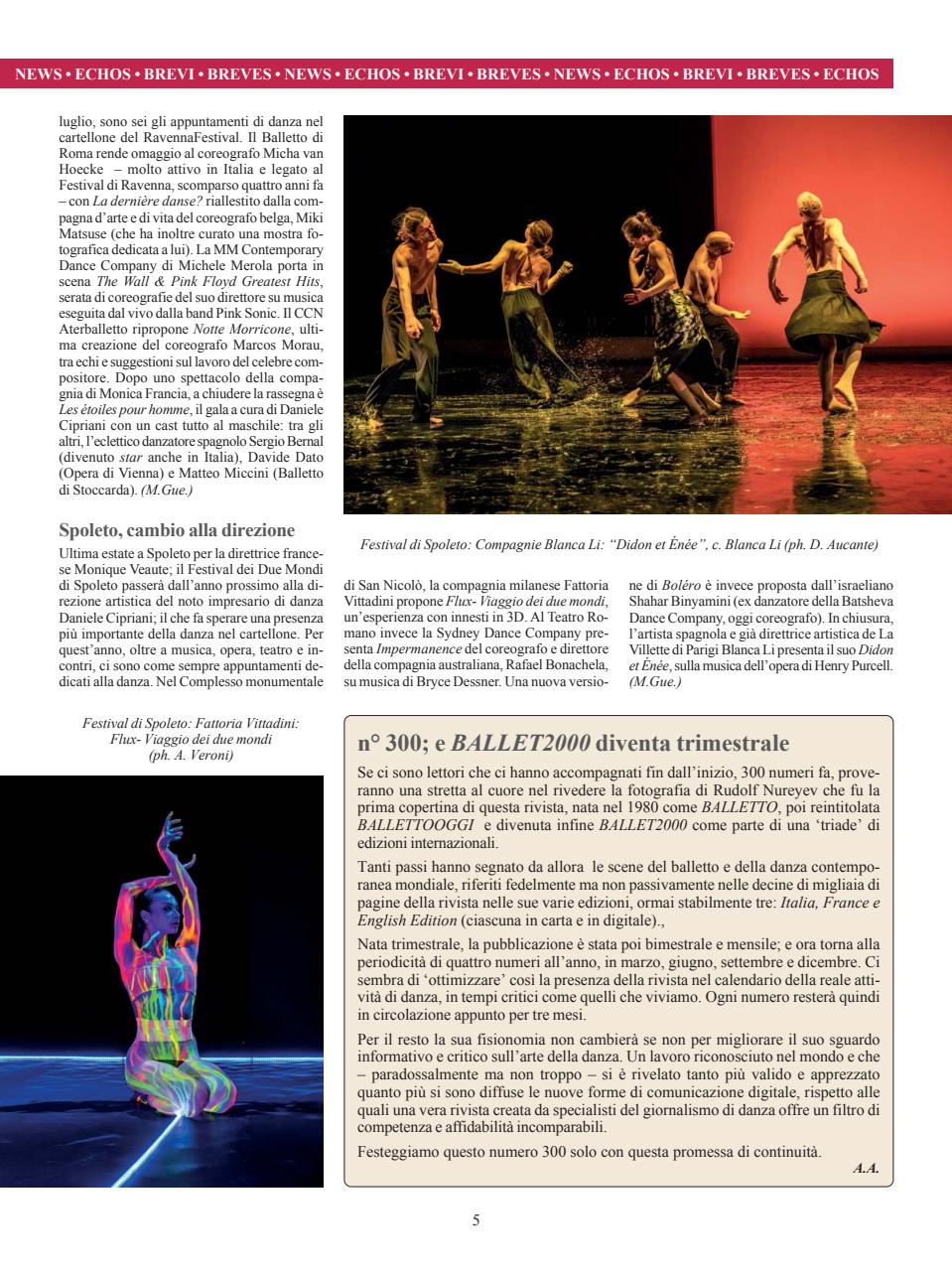 BALLET2000 Edizione Italia Preview Pages