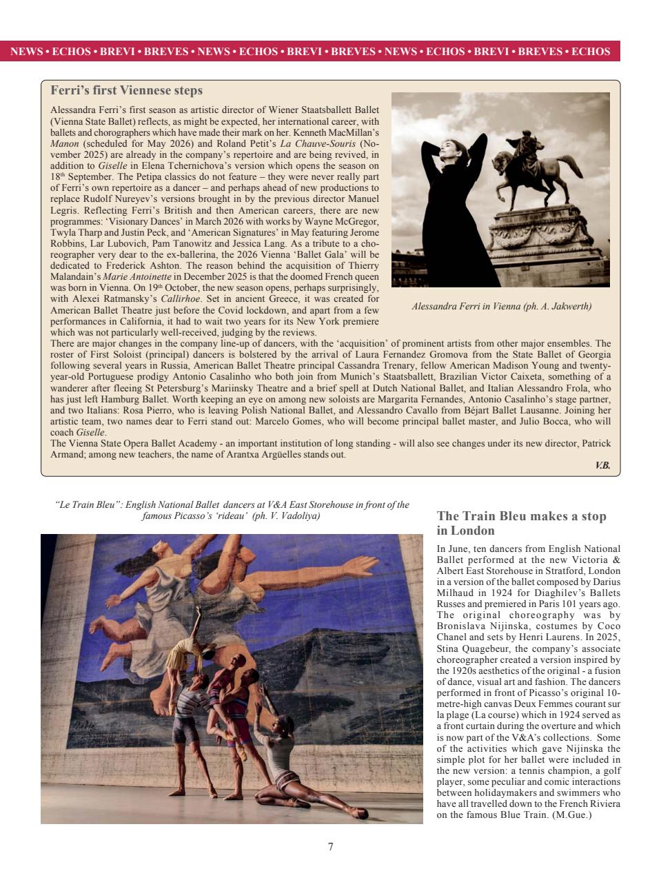 BALLET2000 English Edition Preview Pages