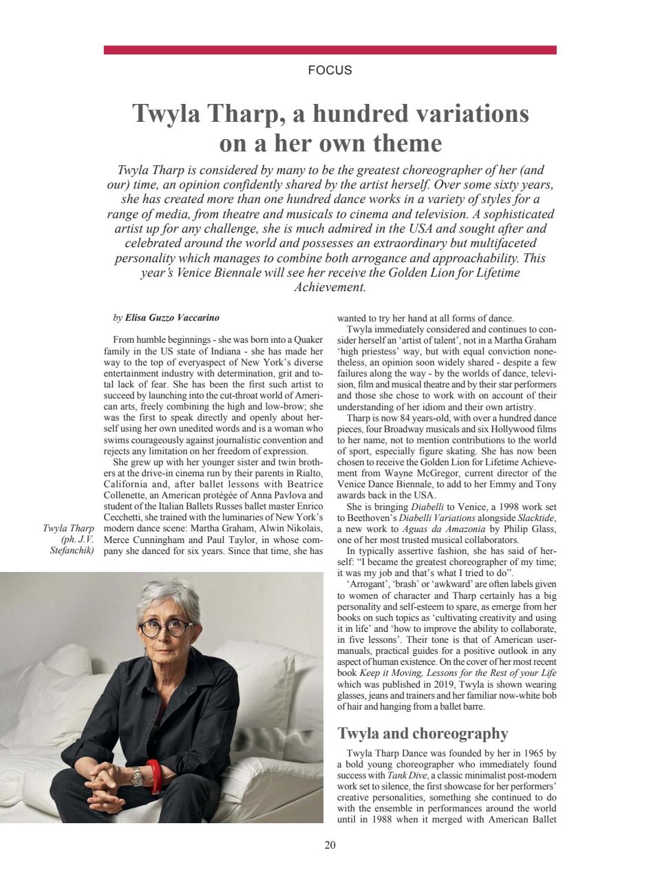 BALLET2000 English Edition Preview Pages