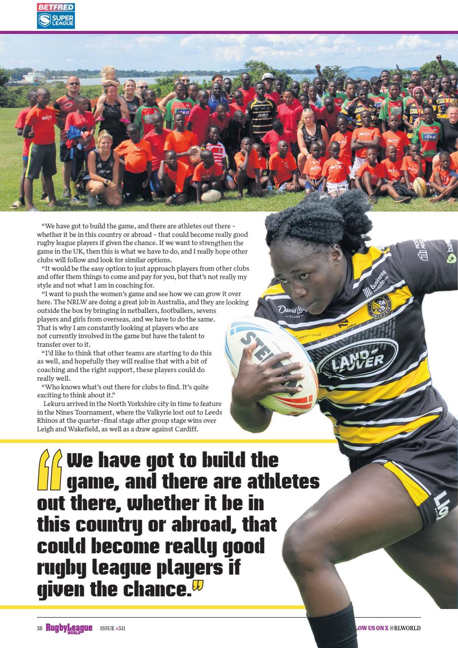 Rugby League World Preview Pages