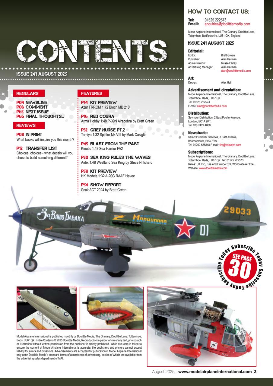 Model Airplane International Preview Pages